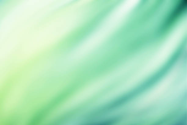 neo mint light green wave pattern - wave flowing clean nature imagens e fotografias de stock
