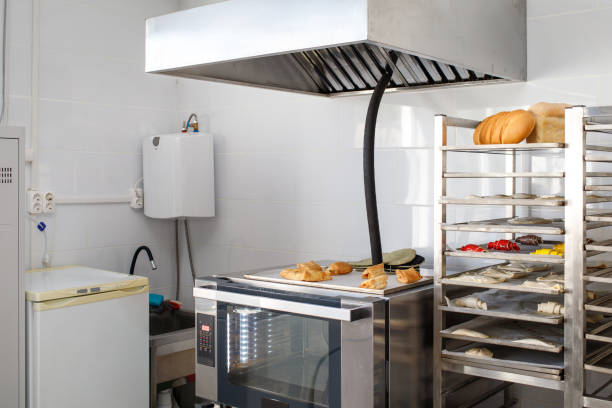istock Interior of a mini bakery and equipment 1302945167