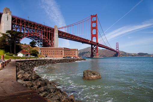 Various aspects and panoramas of San Francisco and California