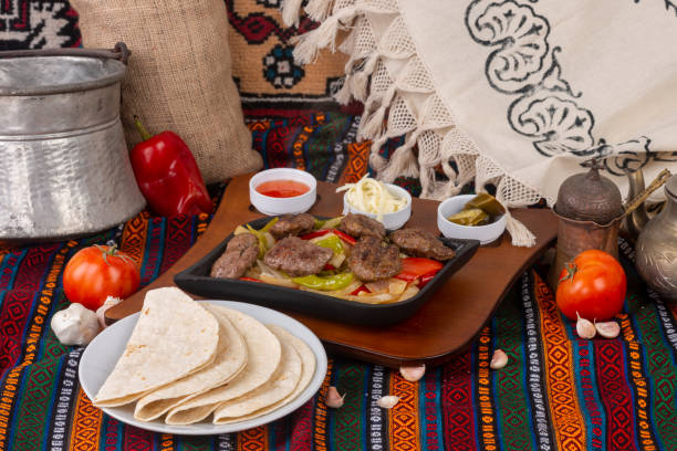 istock Ready-to-serve meals cooked on a white plate 1302965687