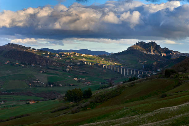 istock Nicosia in Sicily and its countryside 1302965741
