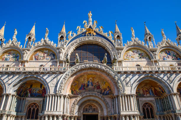 istock St Mark's Basilica at St Mark's Square (Piazza San Marco), Venice, Italy 1302991399