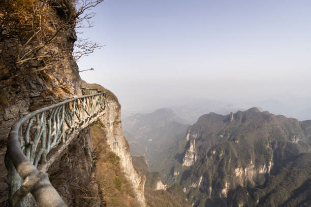 istock Tianmenshan mountain in China 1302993503