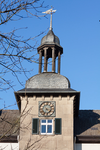 Essen Kettwig town hall clock tower