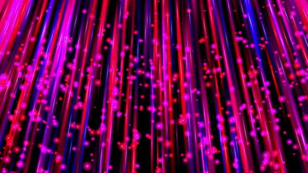 istock Elegant purple red and blue particles background 1302999331