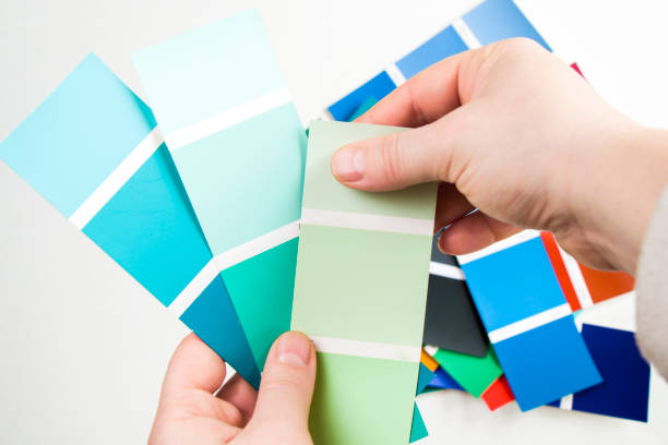 istock Colorful color cards 1302999583