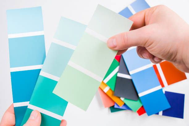 istock Colorful color cards 1302999704