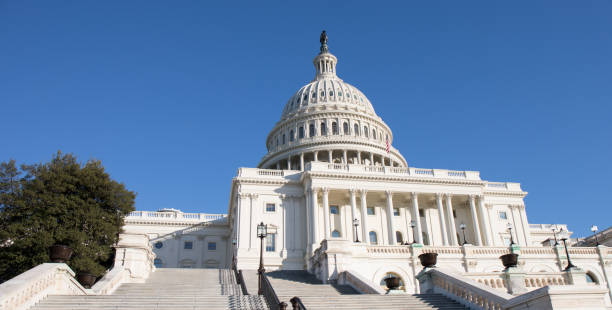 istock The Capitol Building in Washington, D.C. with bright blue sky. 1302999734