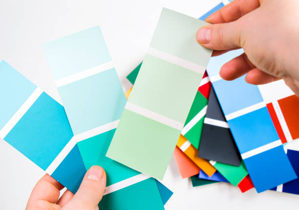 istock Colorful color cards 1302999964