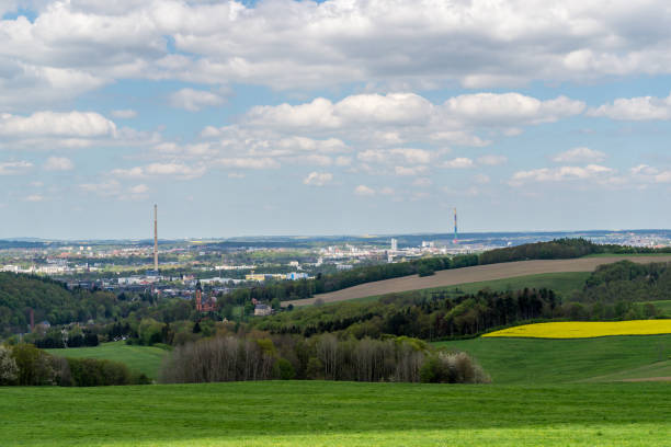istock Skyline from Chemnitz in East Germany 1303001017