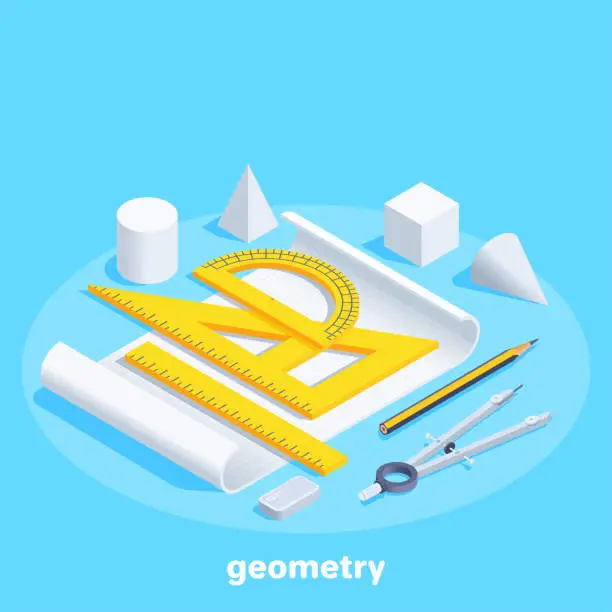 Vector illustration of geometry