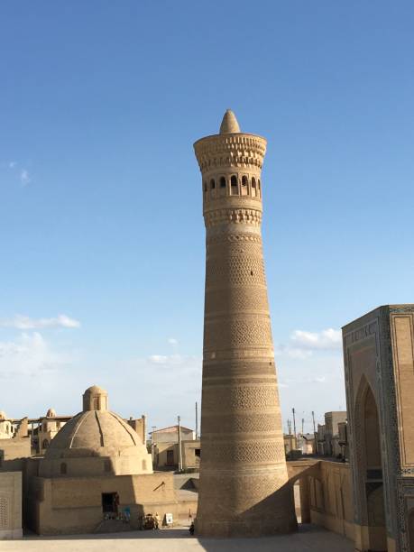 istock Uzbekistan historical buildings dome minaret 1303002509