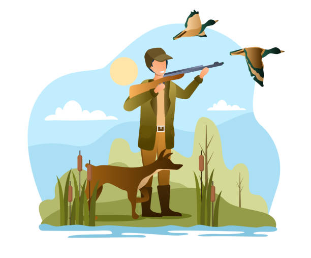 3,162 Safari Hunter Illustrations & Clip Art - iStock | Safari man, Safari  hat, Safari guide