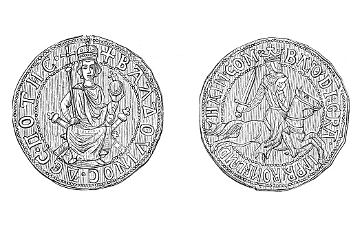 Illustration of a Seal of Baldwin I, Latin Emperor