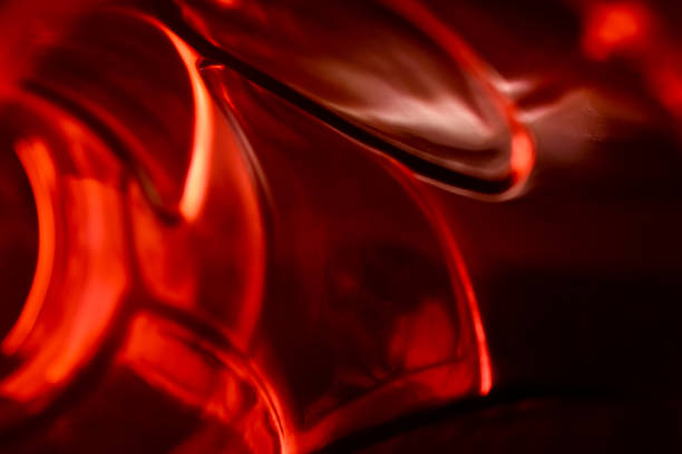 Reddish glass pattern background stock photo