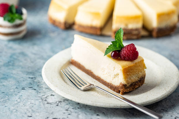 istock Classic New York cheesecake 1303021178
