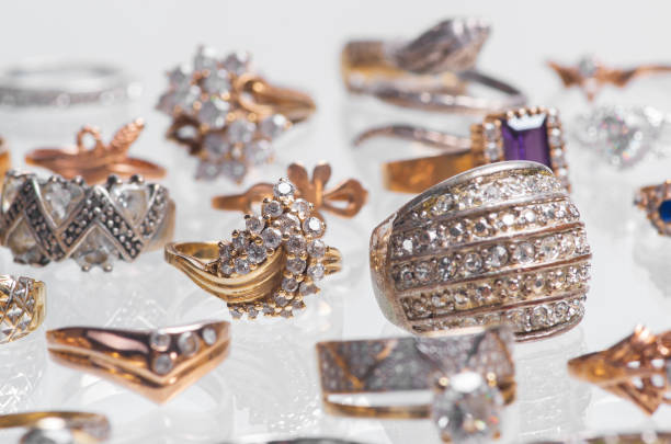 istock Jewelry rings. 1303021288
