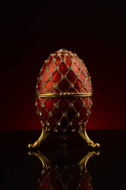 Faberge Style Egg stock photo