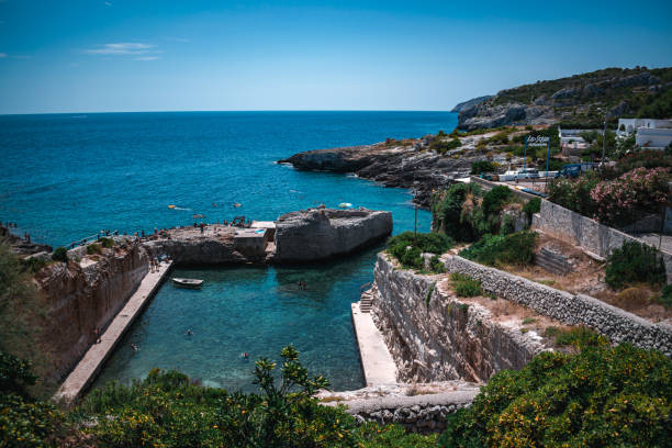 istock fantastic view on marina di novaglie in puglia 1303035009
