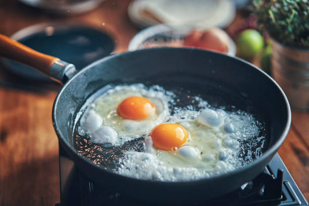 istock Mexican Style Breakfast with Eggs, Mushrooms, Beans, Tomatoes, Avocado and Tortilla 1303037486