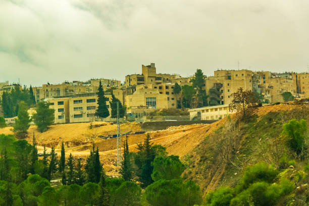 istock Urbanization on the Hills, Jerusalem City 1303048035