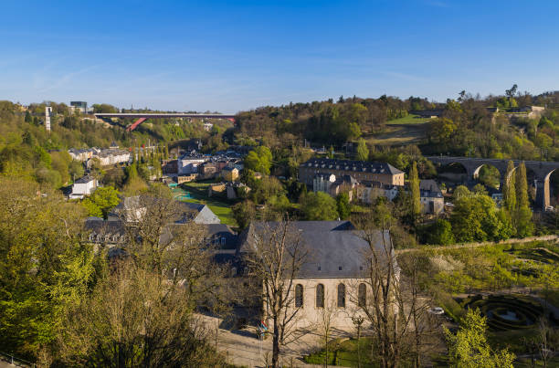 istock Luxembourg city cityscape 1303050297