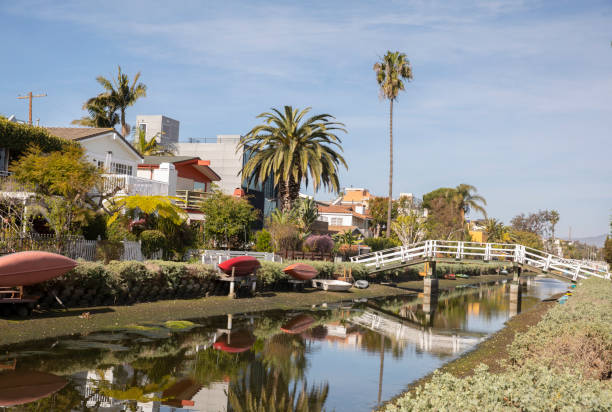 istock Venice canals, Venice California 1303066285