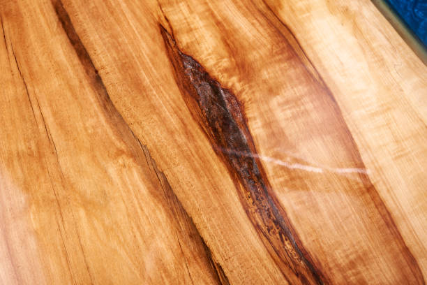 istock craft table made of wood and epoxy resin 1303067346