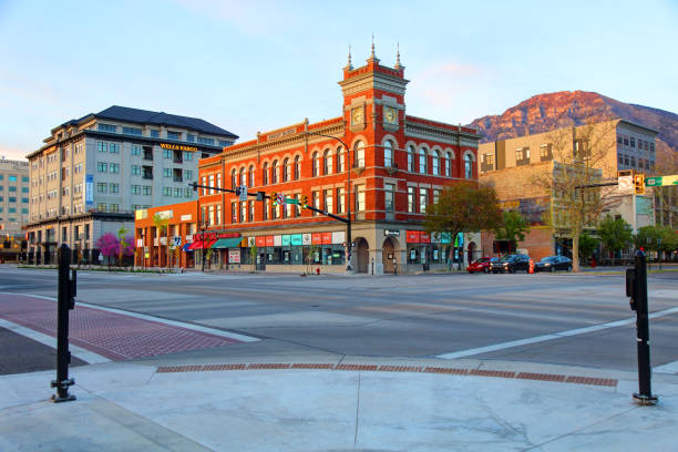 Provo, Utah Provo is the third-largest city in Utah, United States. It is 43 miles south of Salt Lake City along the Wasatch Front. provo stock pictures, royalty-free photos & images