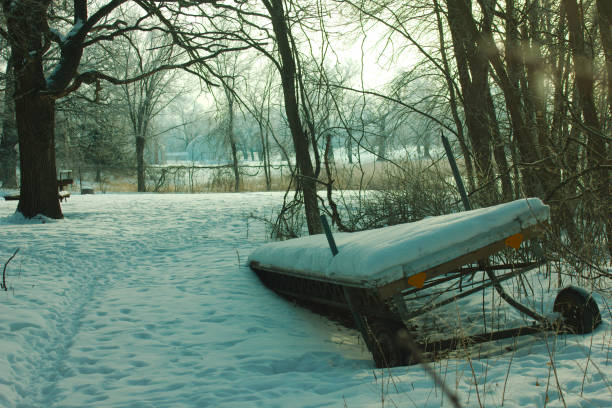 istock Dock Out of Water For Winter 1303078431
