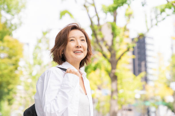 istock senior age woman , smile 1303080718