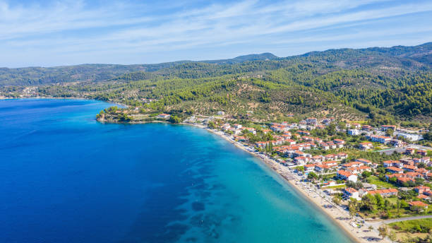 istock Summer Neos Marmaras village. Sithonia, Greece. 1303084613