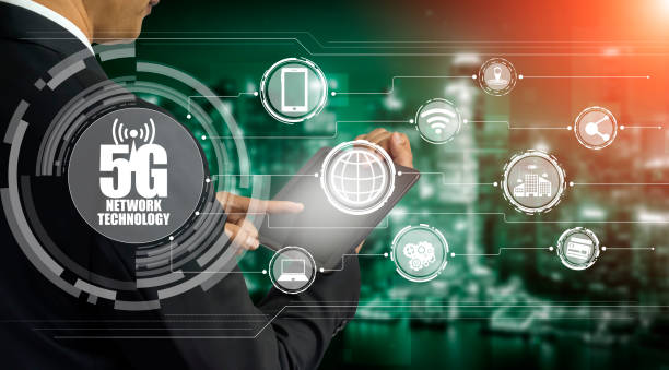 istock Advanced communication and global internet network connection in smart city 1303084649