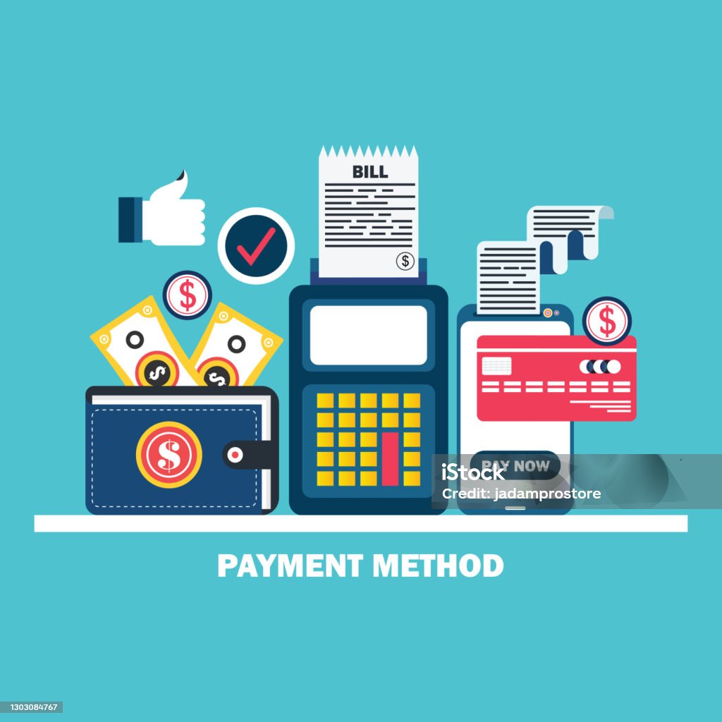 Peyment Methods Payment Method Concept Stock Illustration - Download Image Now ...