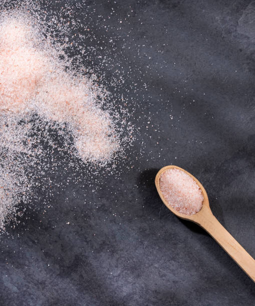 istock Pink Himalayan sea salt fine grain and crystals 1303087129