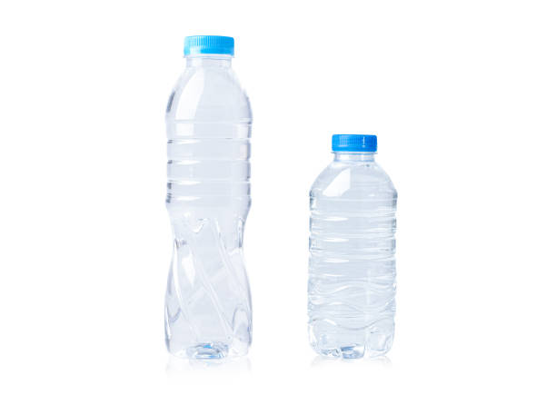 istock Plastic water bottle big and small size isolated on white background. 1303097796