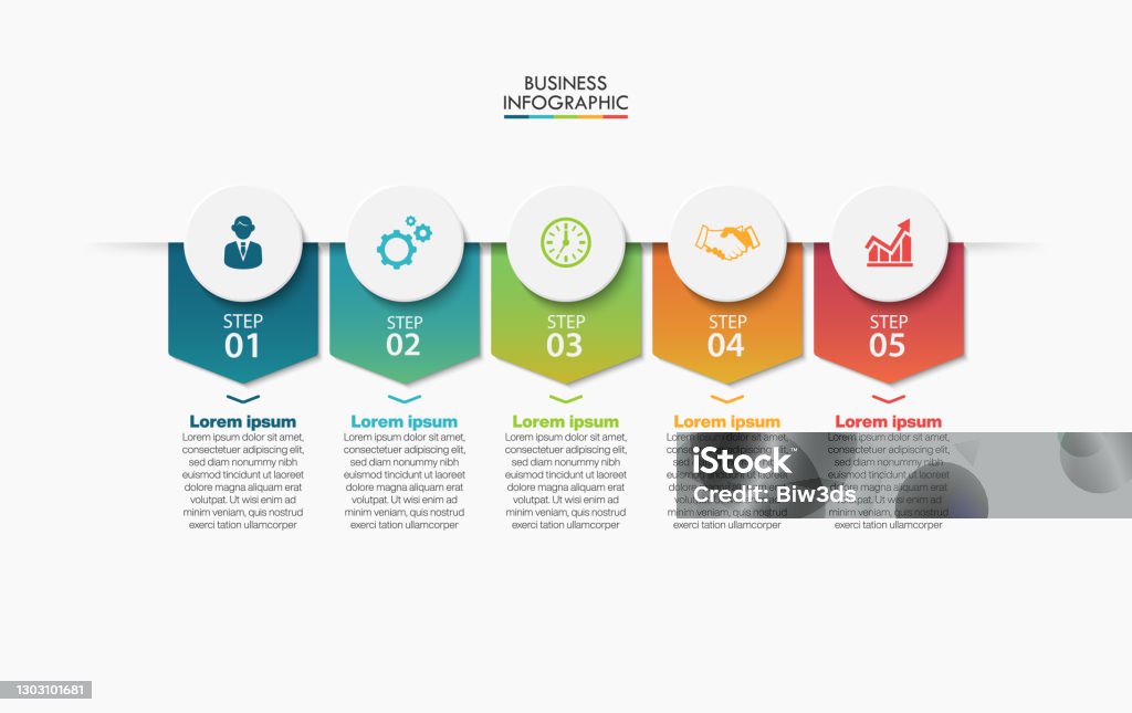 Visualización de datos empresariales. iconos infográficos de línea de tiempo diseñados para la plantilla de fondo abstracta - arte vectorial de Infografía libre de derechos Visualización de datos empresariales. iconos infográficos de línea de tiempo diseñados para la plantilla de fondo abstracta - arte vectorial de Infografía libre de derechos