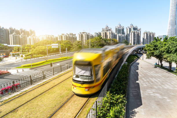 istock Guangzhou urban light rail transportation 1303108581