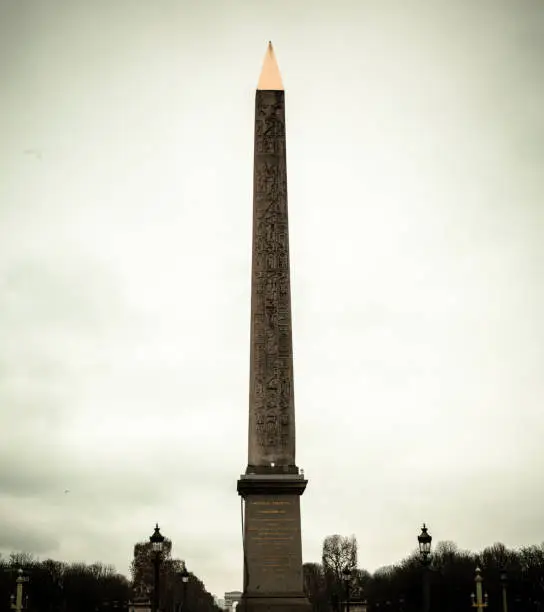 Photo of Obelisque du Luxor on Place de la Concorde, Paris