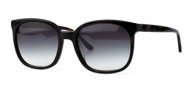istock Stylish sunglasses isolated on white background, close up 1303110509