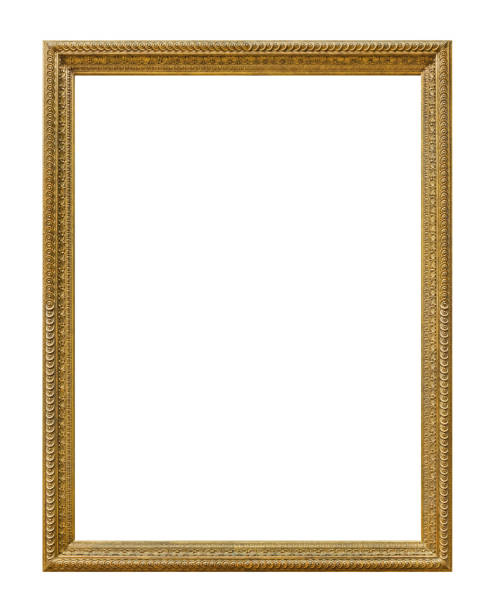 istock Old wooden picture frame 1303116715