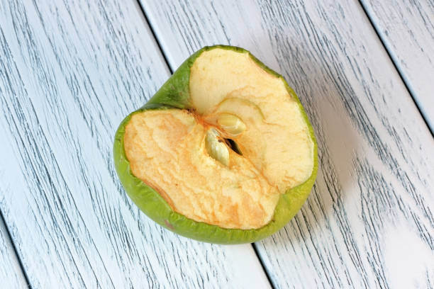 istock Wrinkled spoiled dried apple 1303118179