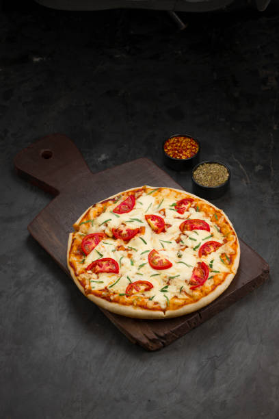 Pizza_Margerita stock photo
