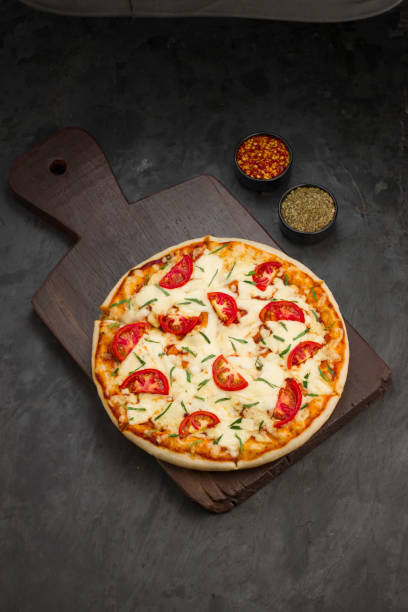 Pizza_Margerita stock photo