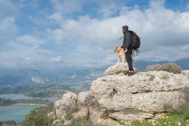 istock My perfect friend for hiking. 1303123425