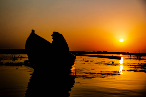 istock Fisherman in the early morning 1303126998