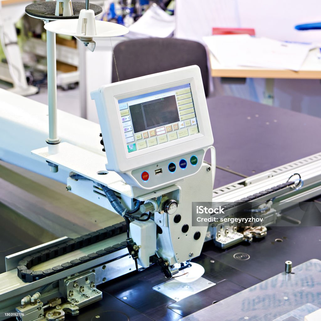 Patterning Machine Programmable Electronic Largearea Pattern Machine Stock Photo ...