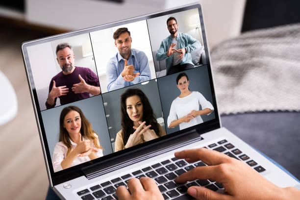 istock Woman Looking At Online Survey Laptop Computer 1303166985