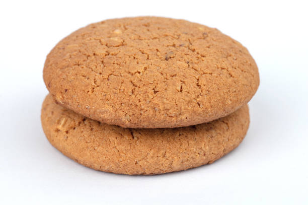 Homemade brown sugar and oatmeal cookies