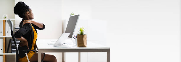 istock Back Pain Bad Posture Woman Sitting 1303170771